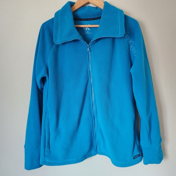 Calvin Klein Tops - Calvin Klein Women's Teal Athletic Jacket, Size XL